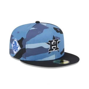 Fashion Just Caps Color Camo Houston Astros 59FIFTY Fitted Hat - KTGCaps - Baseball caps for various teams, purchased online at a discount