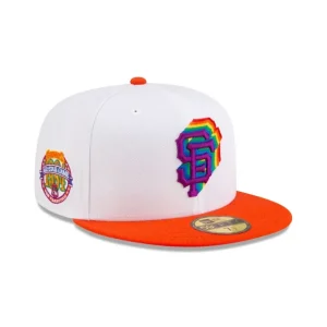 Outlet Just Caps Kaleidoscope San Francisco Giants 59FIFTY Fitted Hat - KTGCaps - Baseball caps for various teams, purchased online at a discount
