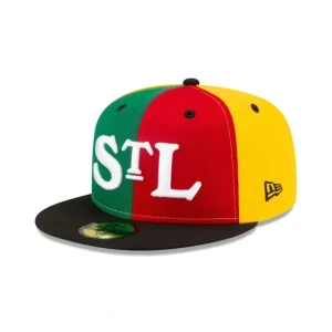 Fashion Just Caps Negro League St Louis Stars 59FIFTY Fitted Hat - KTGCaps - Baseball caps for various teams, purchased online at a discount