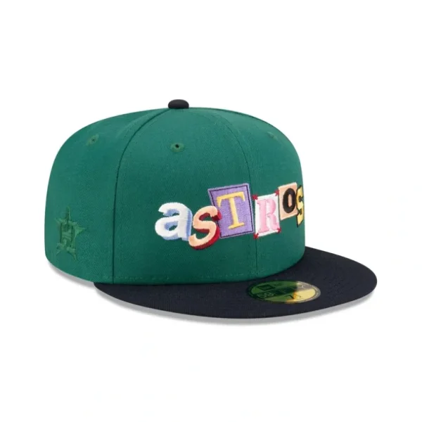 Discount Just Caps Note Pack Houston Astros 59FIFTY Fitted Hat - KTGCaps - Baseball caps for various teams, purchased online at a discount