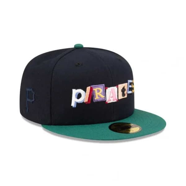 Clearance Just Caps Note Pack Pittsburgh Pirates 59FIFTY Fitted Hat - KTGCaps - Baseball caps for various teams, purchased online at a discount