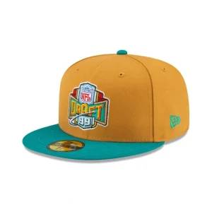 Fashion Just Caps Retro NFL Draft Philadelphia Eagles 59FIFTY Fitted Hat - KTGCaps - Baseball caps for various teams, purchased online at a discount