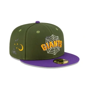 Flash Sale Just Caps Spider Web San Francisco Giants 59FIFTY Fitted Hat - KTGCaps - Baseball caps for various teams, purchased online at a discount