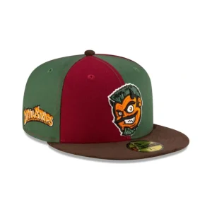 Fashion Just Caps Spooky Pack Akron RubberDucks 59FIFTY Fitted Hat - KTGCaps - Baseball caps for various teams, purchased online at a discount