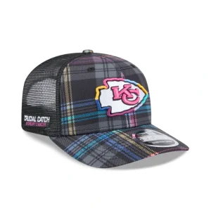 Discount Kansas City Chiefs 2024 Crucial Catch 9SEVENTY Trucker Hat - KTGCaps - Baseball caps for various teams, purchased online at a discount