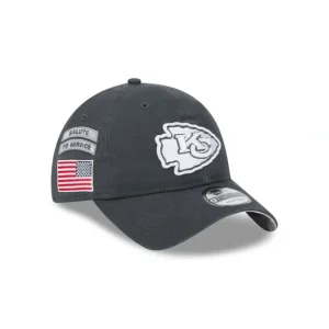 Fashion Kansas City Chiefs 2024 Salute to Service 9TWENTY Adjustable Hat - KTGCaps - Baseball caps for various teams, purchased online at a discount