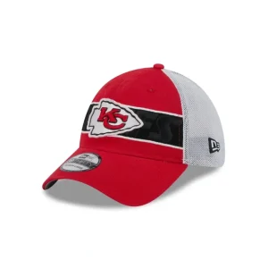 Discount Kansas City Chiefs Banded 39THIRTY Stretch Fit Hat - KTGCaps - Baseball caps for various teams, purchased online at a discount