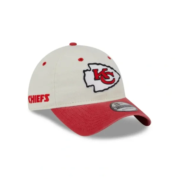 Flash Sale Kansas City Chiefs Classic Sidescript 9TWENTY Adjustable Hat - KTGCaps - Baseball caps for various teams, purchased online at a discount