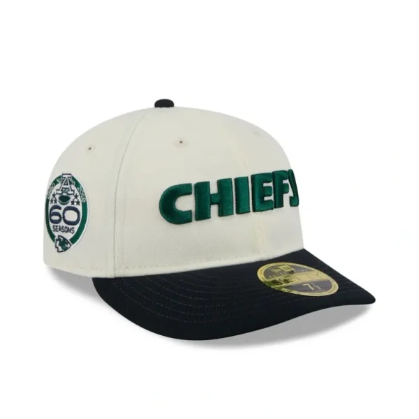 Flash Sale Kansas City Chiefs Forest Visor Retro Crown 59FIFTY Fitted Hat - KTGCaps - Baseball caps for various teams, purchased online at a discount