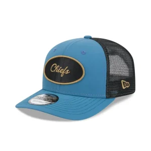 Online Kansas City Chiefs Indigo 9SEVENTY Trucker Hat - KTGCaps - Baseball caps for various teams, purchased online at a discount