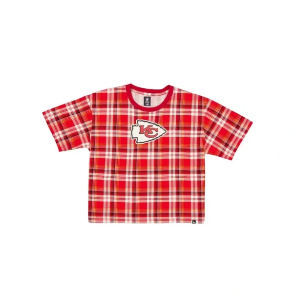 Online Kansas City Chiefs 3rd Down Plaid Womens TShirt - KTGCaps - Baseball caps for various teams, purchased online at a discount