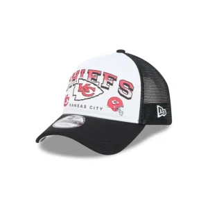 Discount Kansas City Chiefs Sport Classics 9FORTY AFrame Trucker Hat - KTGCaps - Baseball caps for various teams, purchased online at a discount