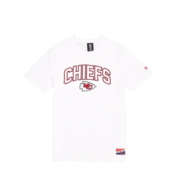 Hot Kansas City Chiefs Throwback White TShirt - KTGCaps - Baseball caps for various teams, purchased online at a discount