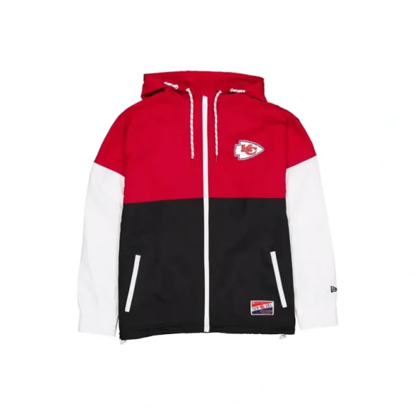 Hot Kansas City Chiefs Throwback Windbreaker - KTGCaps - Baseball caps for various teams, purchased online at a discount