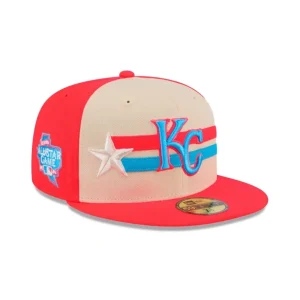 Clearance Kansas City Royals 2024 AllStar Game 59FIFTY Fitted Hat - KTGCaps - Baseball caps for various teams, purchased online at a discount