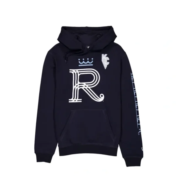 Fashion Kansas City Royals City Connect Navy Alt Hoodie - KTGCaps - Baseball caps for various teams, purchased online at a discount