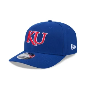 Clearance Kansas Jayhawks Basic 9SEVENTY StretchSnap Hat - KTGCaps - Baseball caps for various teams, purchased online at a discount