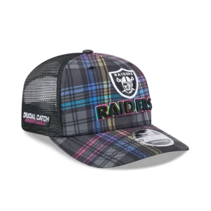 Fashion Las Vegas Raiders 2024 Crucial Catch 9SEVENTY Trucker Hat - KTGCaps - Baseball caps for various teams, purchased online at a discount