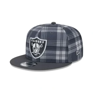 Clearance Las Vegas Raiders 2024 Sideline Statement Gray 9FIFTY Snapback Hat - KTGCaps - Baseball caps for various teams, purchased online at a discount