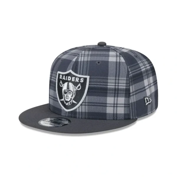 Clearance Las Vegas Raiders 2024 Sideline Statement Gray 9FIFTY Snapback Hat - KTGCaps - Baseball caps for various teams, purchased online at a discount