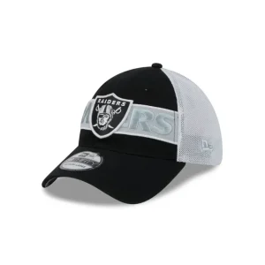 Online Las Vegas Raiders Banded 39THIRTY Stretch Fit Hat - KTGCaps - Baseball caps for various teams, purchased online at a discount