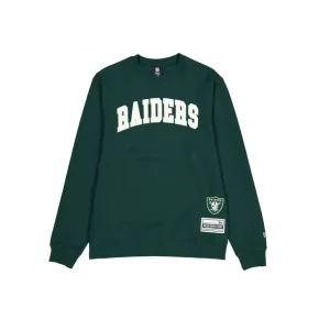 Clearance Las Vegas Raiders Dark Green Logo Select Crewneck - KTGCaps - Baseball caps for various teams, purchased online at a discount