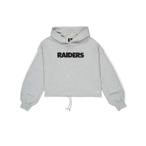 Hot Las Vegas Raiders Gray Logo Select Womens Hoodie - KTGCaps - Baseball caps for various teams, purchased online at a discount