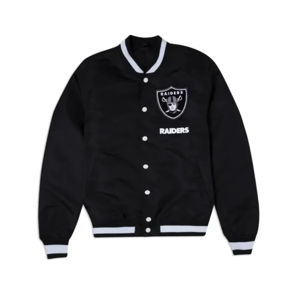 Discount Las Vegas Raiders Logo Select Black Jacket - KTGCaps - Baseball caps for various teams, purchased online at a discount