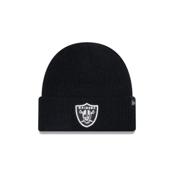 Online Las Vegas Raiders Merino Wool Knit Beanie - KTGCaps - Baseball caps for various teams, purchased online at a discount