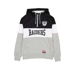 Clearance Las Vegas Raiders Throwback Color Block Hoodie - KTGCaps - Baseball caps for various teams, purchased online at a discount