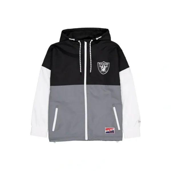 Flash Sale Las Vegas Raiders Throwback Windbreaker - KTGCaps - Baseball caps for various teams, purchased online at a discount