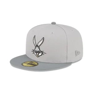 Clearance Looney Tunes Bugs Bunny Alt 59FIFTY Fitted Hat - KTGCaps - Baseball caps for various teams, purchased online at a discount