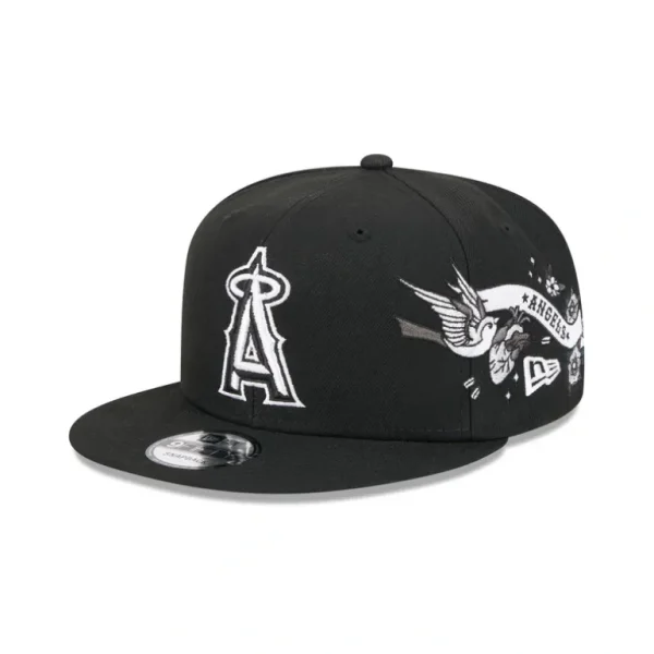 Online Los Angeles Angels City Art 9FIFTY Snapback Hat - KTGCaps - Baseball caps for various teams, purchased online at a discount