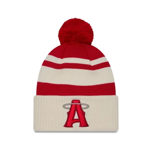 Flash Sale Los Angeles Angels City Connect Pom Knit Hat - KTGCaps - Baseball caps for various teams, purchased online at a discount