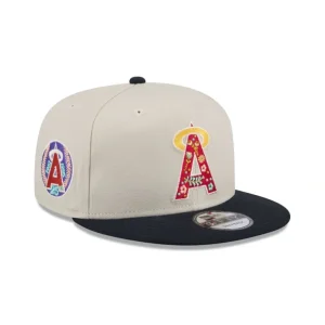 Fashion Los Angeles Angels Floral Fill 9FIFTY Snapback Hat - KTGCaps - Baseball caps for various teams, purchased online at a discount