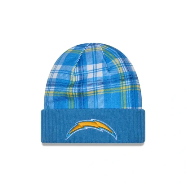 Caps* Los Angeles Chargers 2024 Cold Weather Statement Knit Beanie - KTGCaps - Baseball caps for various teams, purchased online at a discount