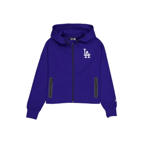 Caps* Los Angeles Dodgers Active Womens FullZip Hoodie - KTGCaps - Baseball caps for various teams, purchased online at a discount