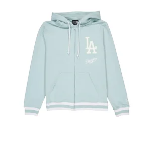 Discount Los Angeles Dodgers Minty Breeze Logo Select Hoodie FullZip - KTGCaps - Baseball caps for various teams, purchased online at a discount