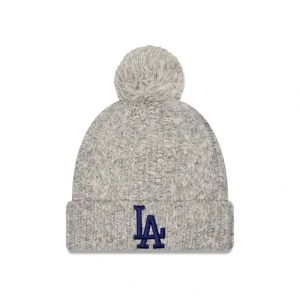 Fashion Los Angeles Dodgers Shimmer Pom Knit Hat - KTGCaps - Baseball caps for various teams, purchased online at a discount