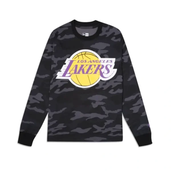 Caps* Los Angeles Lakers Lifestyle Camo TShirt - KTGCaps - Baseball caps for various teams, purchased online at a discount