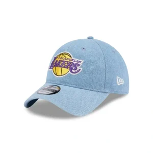 Caps* Los Angeles Lakers Washed Denim 9TWENTY Adjustable Hat - KTGCaps - Baseball caps for various teams, purchased online at a discount