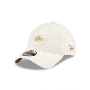 Caps* Los Angeles Lakers White Hemp 9TWENTY Adjustable Hat - KTGCaps - Baseball caps for various teams, purchased online at a discount