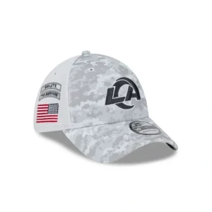 Caps* Los Angeles Rams 2024 Salute to Service 39THIRTY Stretch Fit Hat - KTGCaps - Baseball caps for various teams, purchased online at a discount