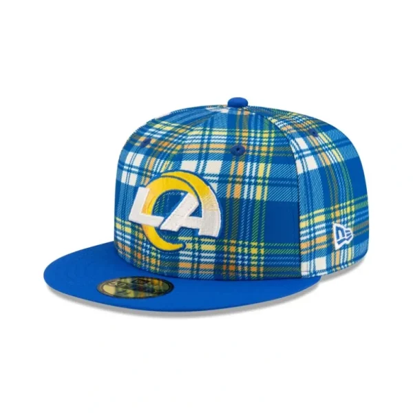 Flash Sale Los Angeles Rams 2024 Sideline Statement 59FIFTY Fitted Hat - KTGCaps - Baseball caps for various teams, purchased online at a discount
