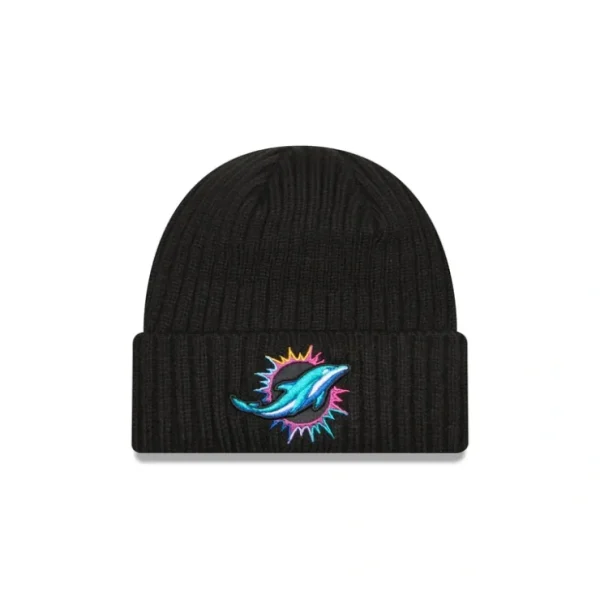 Caps* Miami Dolphins 2024 Crucial Catch Tech Knit Hat - KTGCaps - Baseball caps for various teams, purchased online at a discount