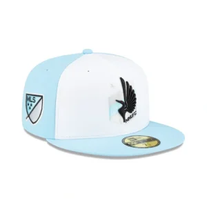 Discount Minnesota United FC 2024 MLS Kickoff 59FIFTY Fitted Hat - KTGCaps - Baseball caps for various teams, purchased online at a discount