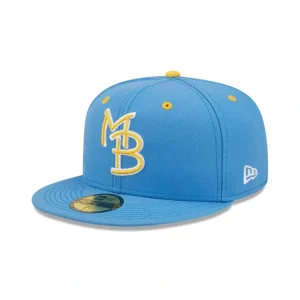 Flash Sale Myrtle Beach Pelicans Authentic Collection 59FIFTY Fitted Hat - KTGCaps - Baseball caps for various teams, purchased online at a discount