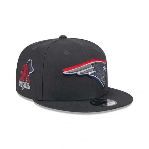Flash Sale New England Patriots 2024 Draft 9FIFTY Snapback Hat - KTGCaps - Baseball caps for various teams, purchased online at a discount