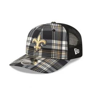 Fashion New Orleans Saints 2024 Sideline Statement 9SEVENTY StretchSnap Hat - KTGCaps - Baseball caps for various teams, purchased online at a discount