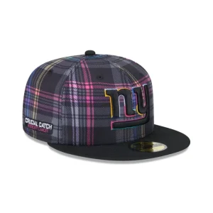 Discount New York Giants 2024 Crucial Catch 59FIFTY Fitted Hat - KTGCaps - Baseball caps for various teams, purchased online at a discount